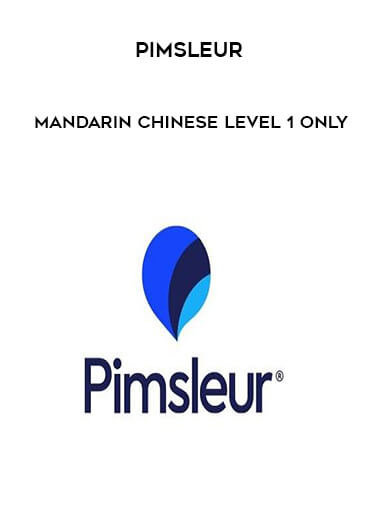 Pimsleur - Mandarin Chinese Level 1 only download