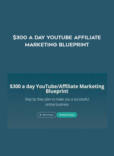 $300 a day YouTube Affiliate Marketing Blueprint download