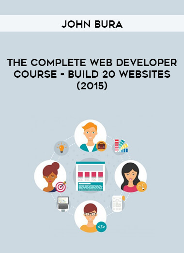 John Bura - The Complete Web Developer Course - Build 20 Websites (2015) download