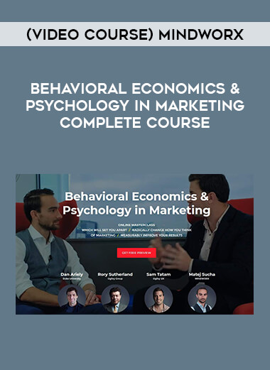 (Video course) Mindworx – Behavioral Economics & Psychology in Marketing Complete Course download