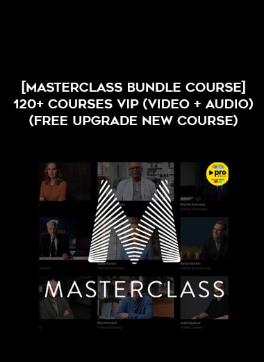 [Masterclass Bundle Course] 120+ Courses VIP (Video + Audio) (Free Upgrade New Course) download